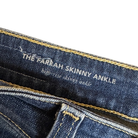 AG Adriano GoldSchmied The Farrah Skinny Ankle High Rise jeans 26 Reg - Picture 5 of 12
